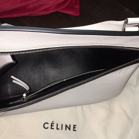 Rare White Celine Edge Purse - Picture 3 of 9